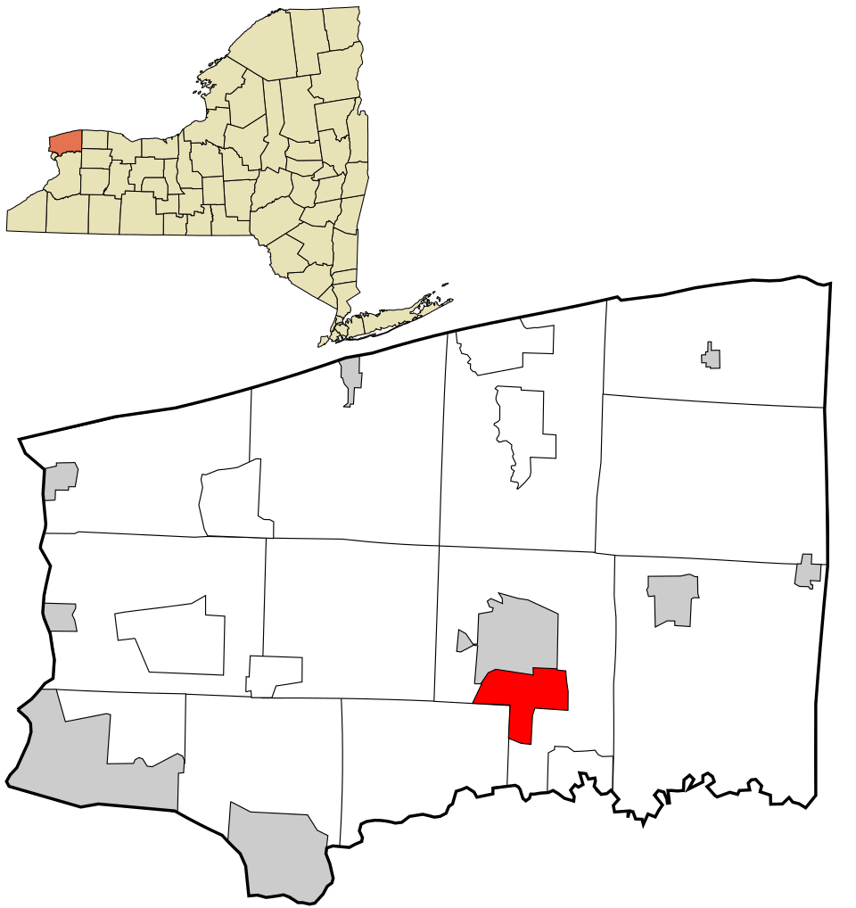 Locator map of South Lockport