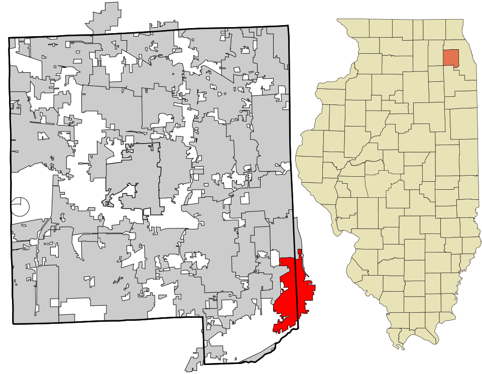 Map of Burr Ridge