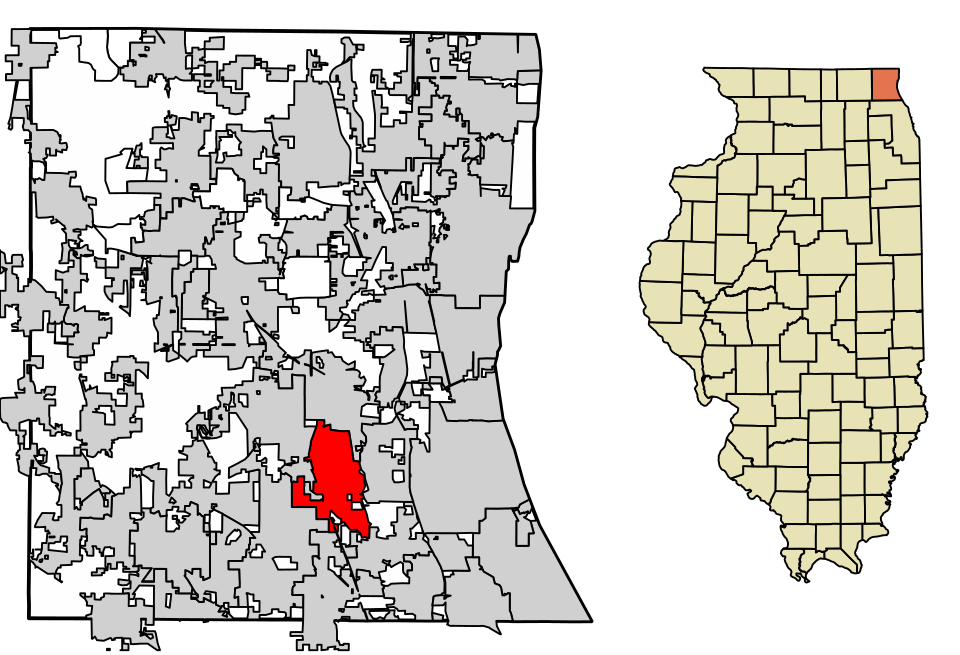 Map of Vernon Hills