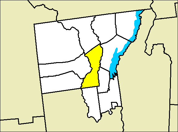 Locator map of Warrensburg