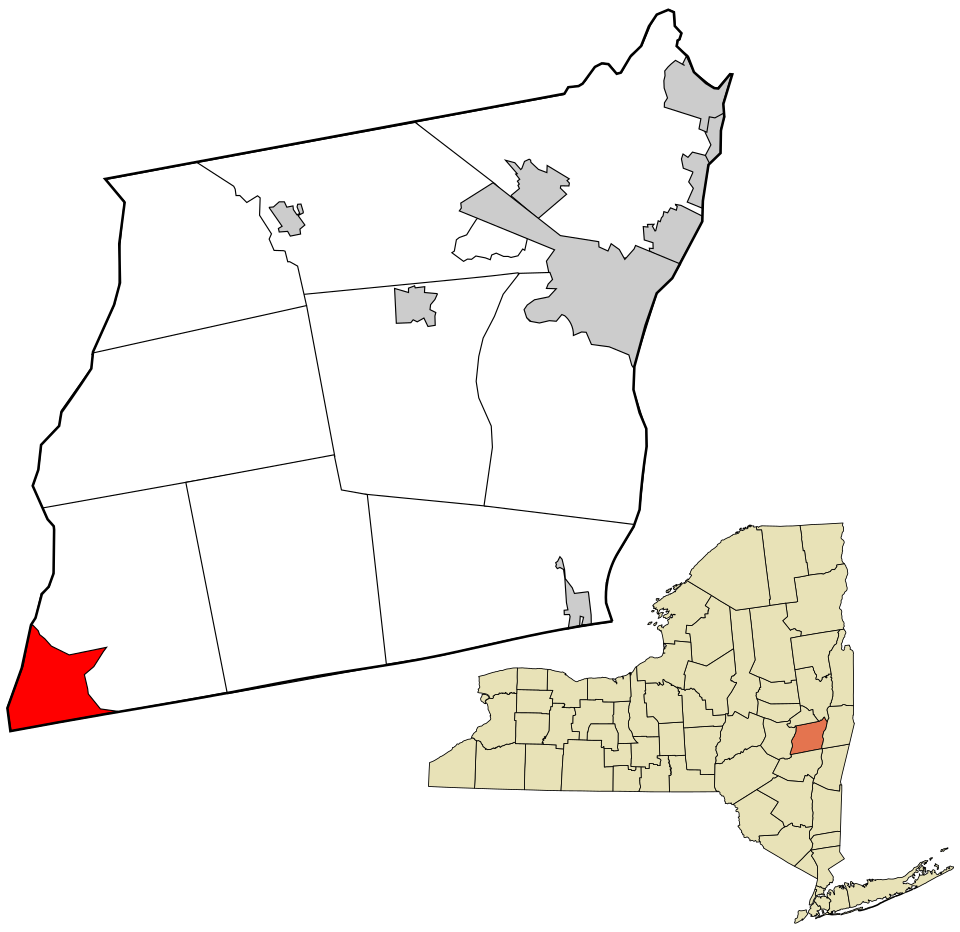 Locator map of Preston-Potter Hollow