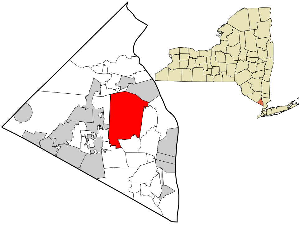 Locator map of New
