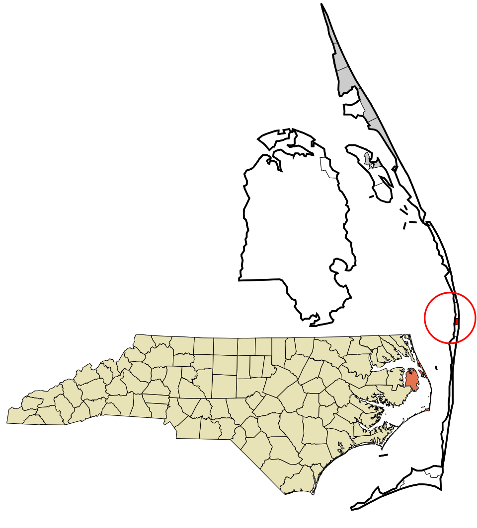 Locator map of Waves