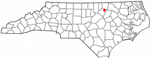 Locator map of Centerville