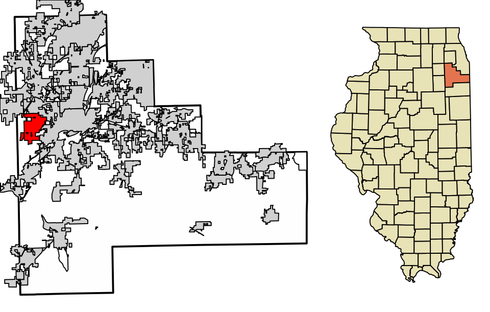 Locator map of Shorewood