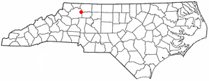 Locator map of Pleasant Hill