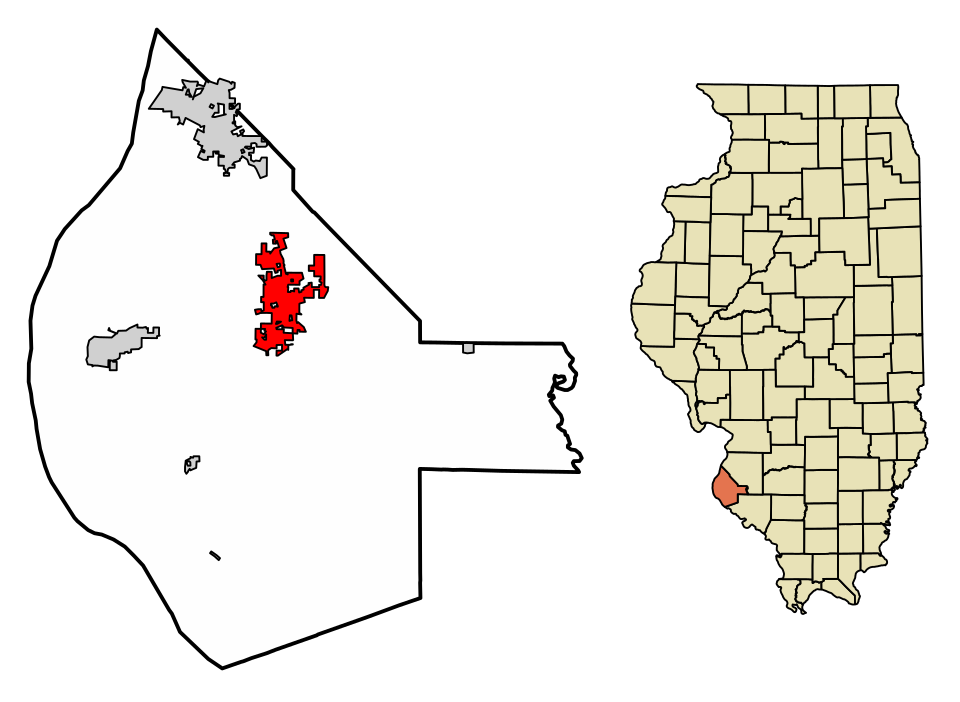Locator map of Waterloo