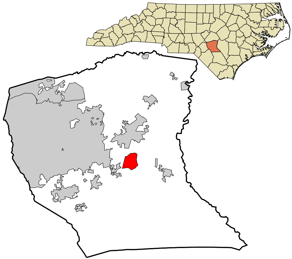 Locator map of Vander