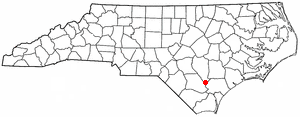 Locator map of Ivanhoe