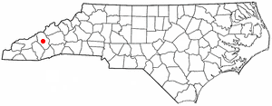 Map of Lake Junaluska