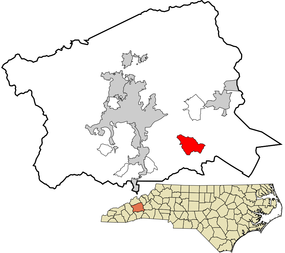 Locator map of Fairview