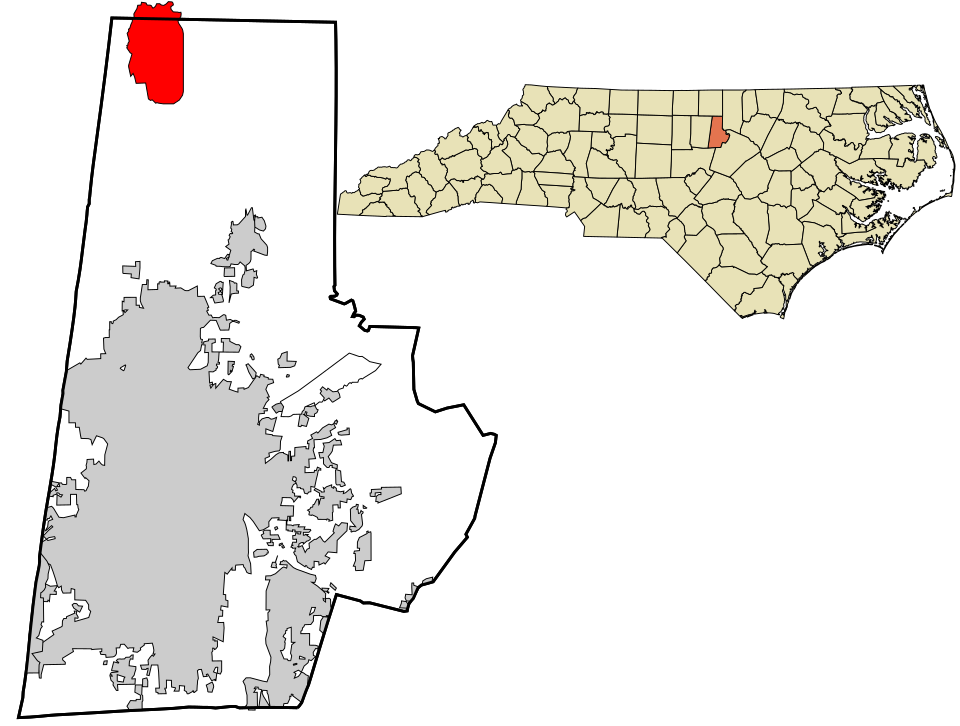 Locator map of Rougemont