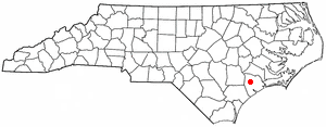 Locator map of Half Moon