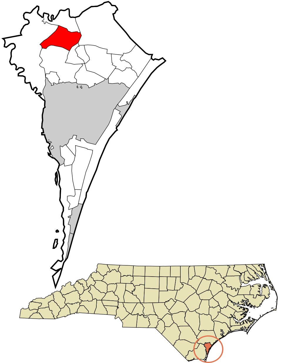 Map of Skippers Corner