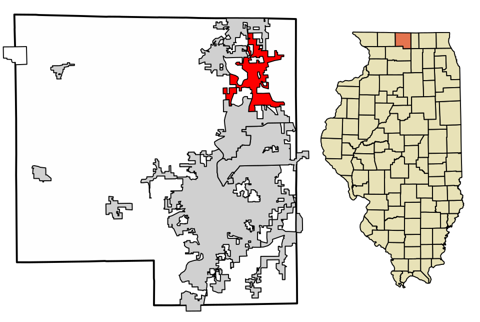 Locator map of Roscoe