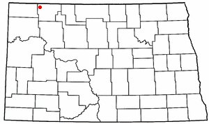 Locator map of Larson
