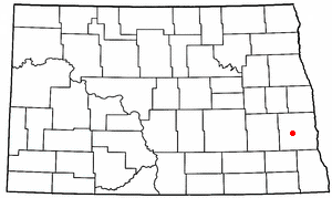 Locator map of Wheatland