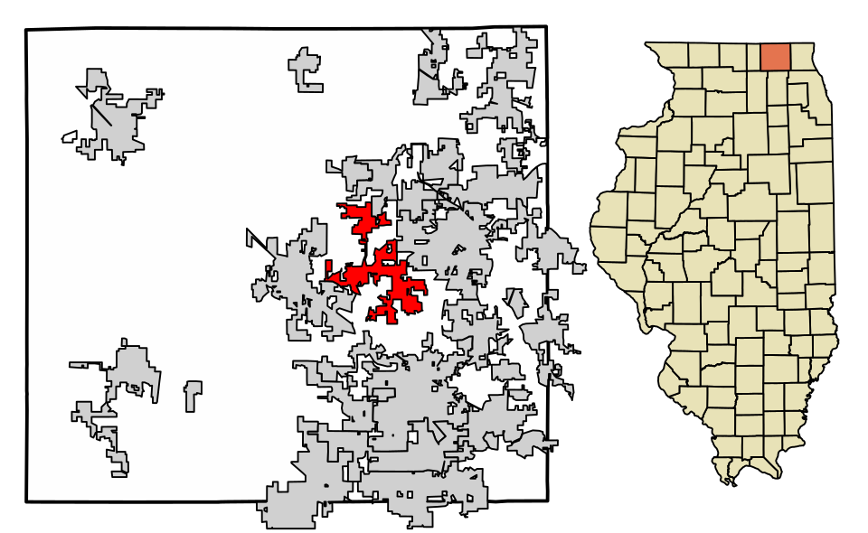 Locator map of Bull Valley