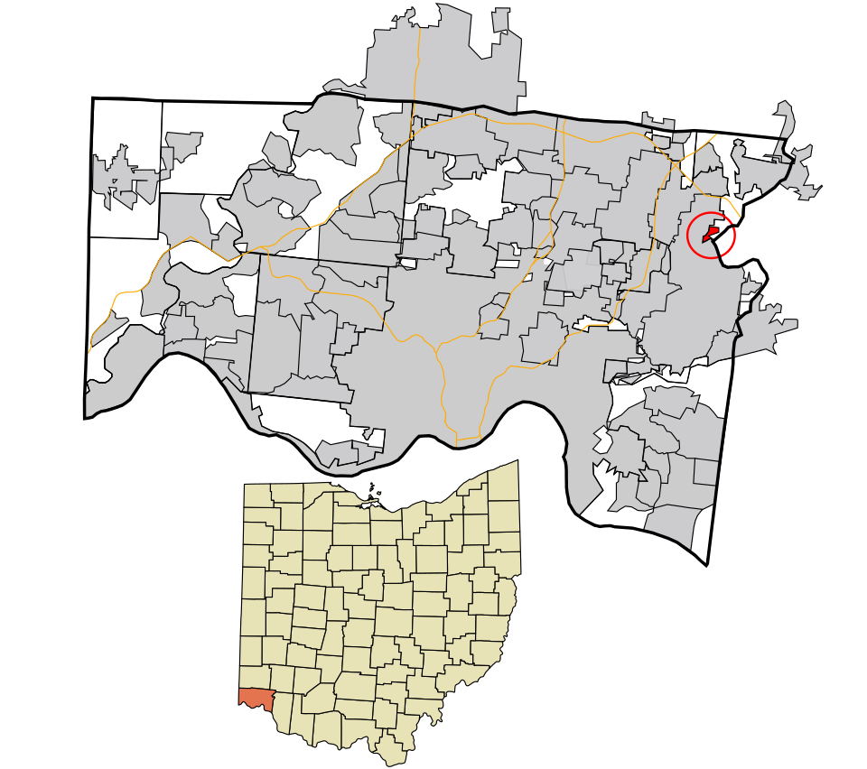 Locator map of Remington