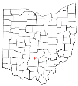 Locator map of Logan Elm