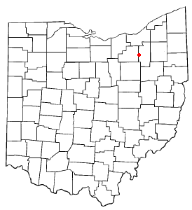 Locator map of Pigeon Creek