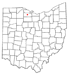 Locator map of Stony Prairie
