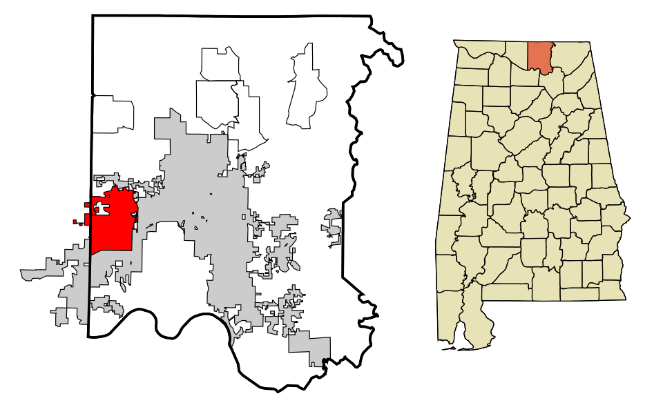 Locator map of Madison