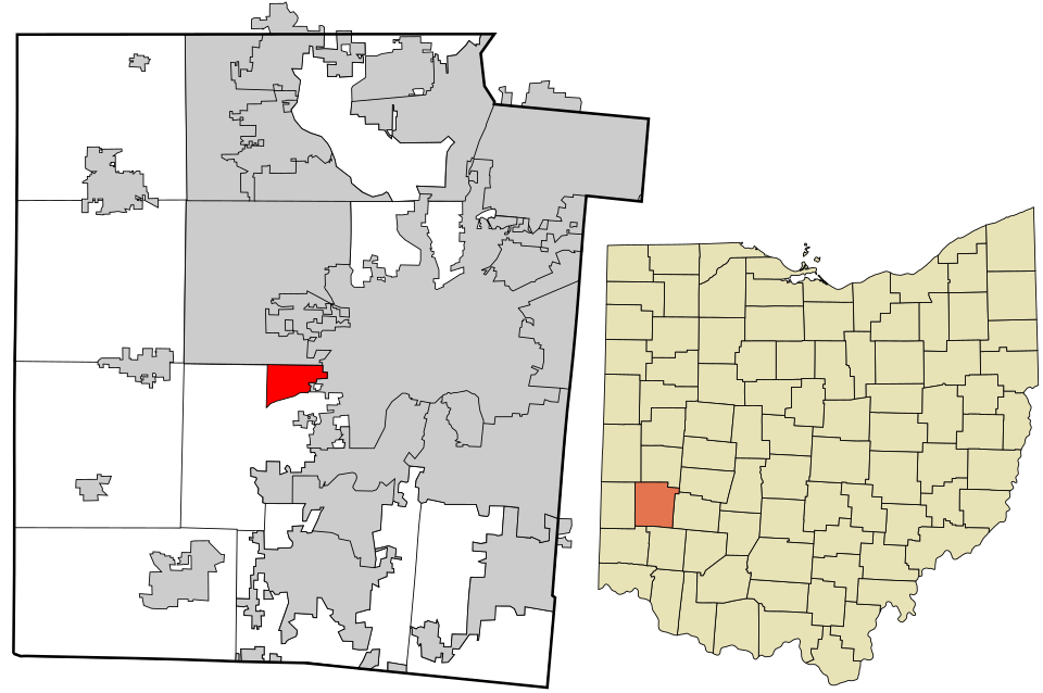 Locator map of Drexel