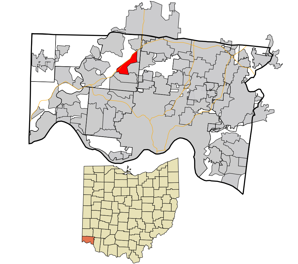 Locator map of Northgate