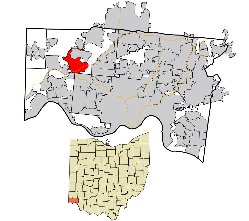 Locator map of Taylor Creek