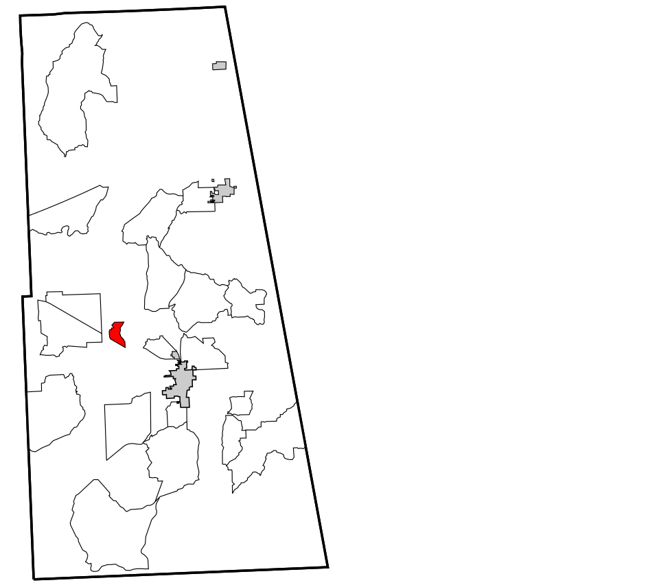 Locator map of Mulberry
