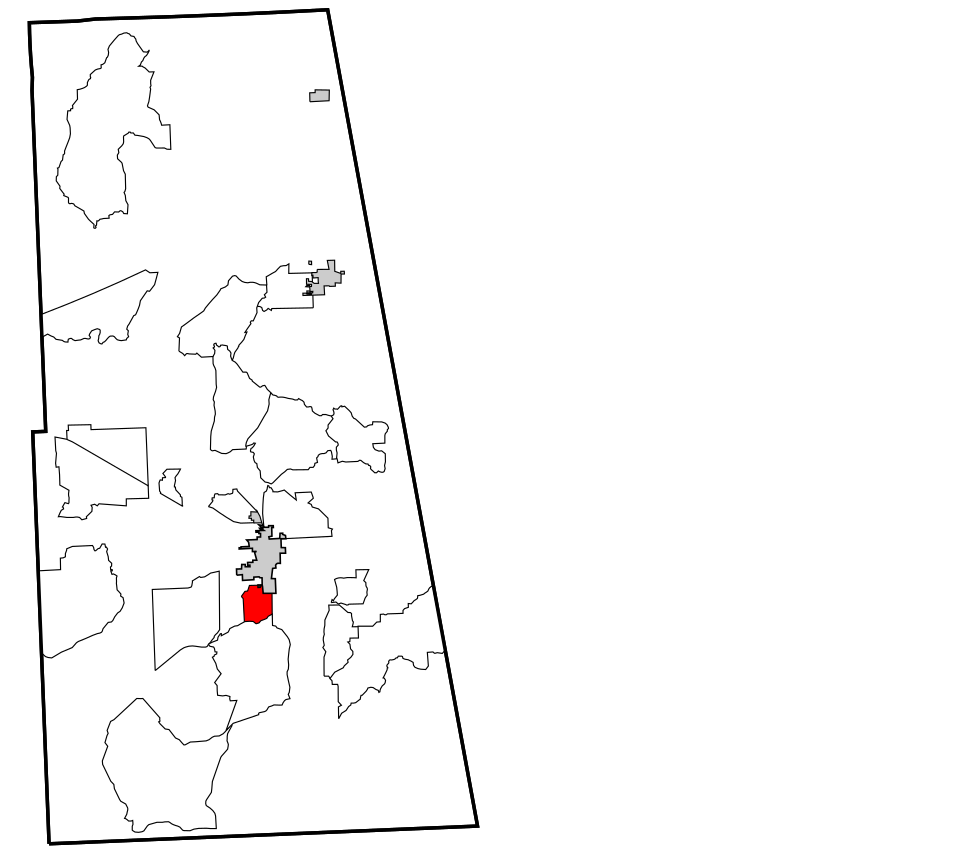 Locator map of Zion