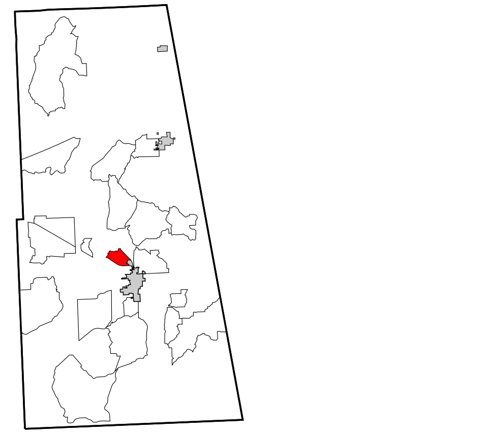 Locator map of Marietta