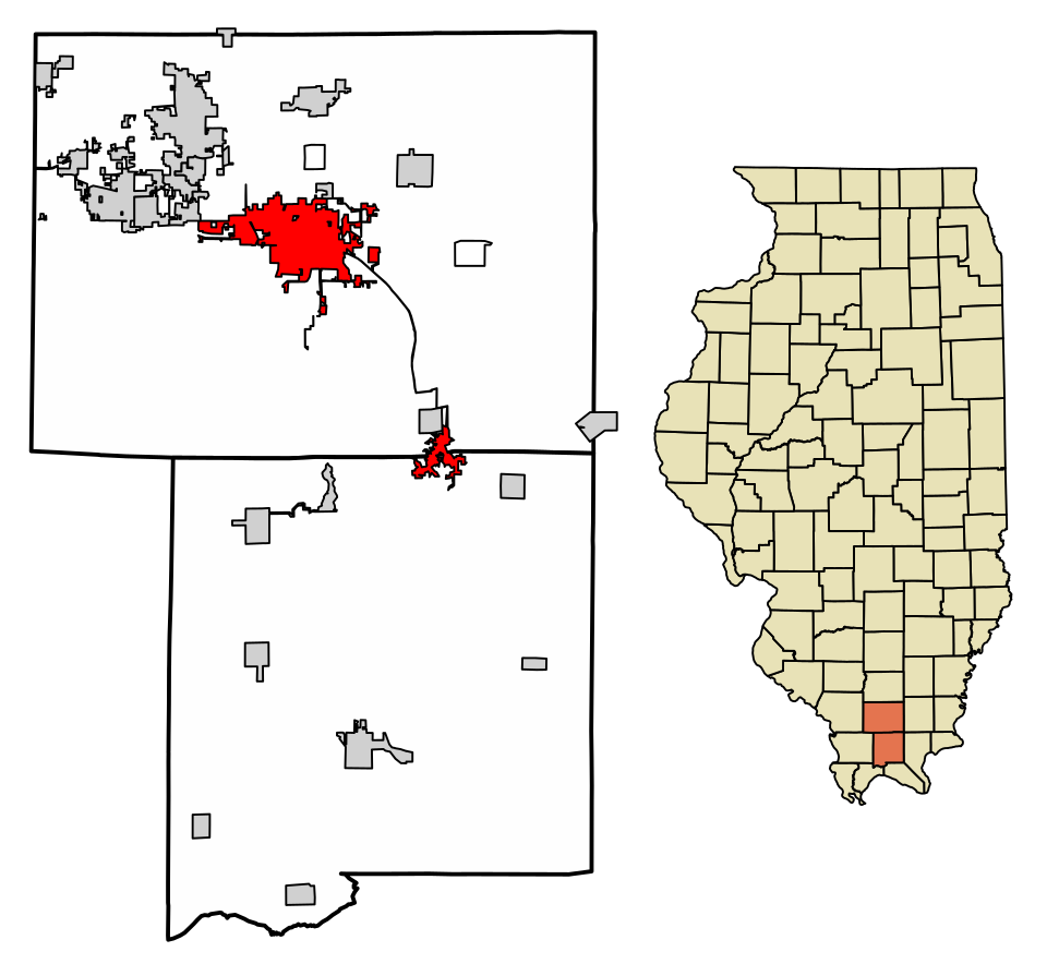 Locator map of Marion