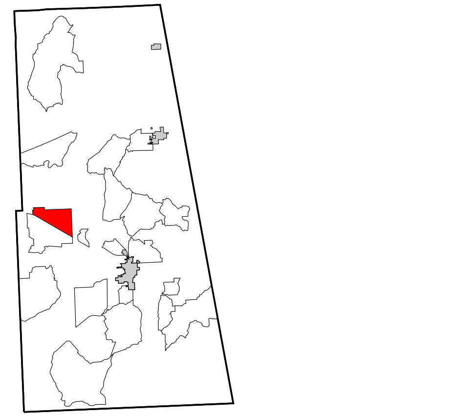 Locator map of Titanic