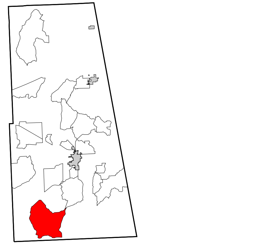 Locator map of Greasy