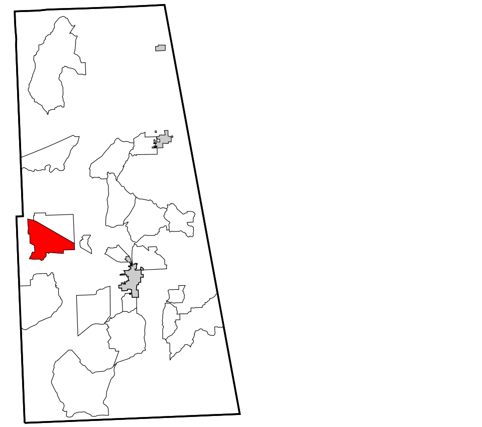 Locator map of Wauhillau