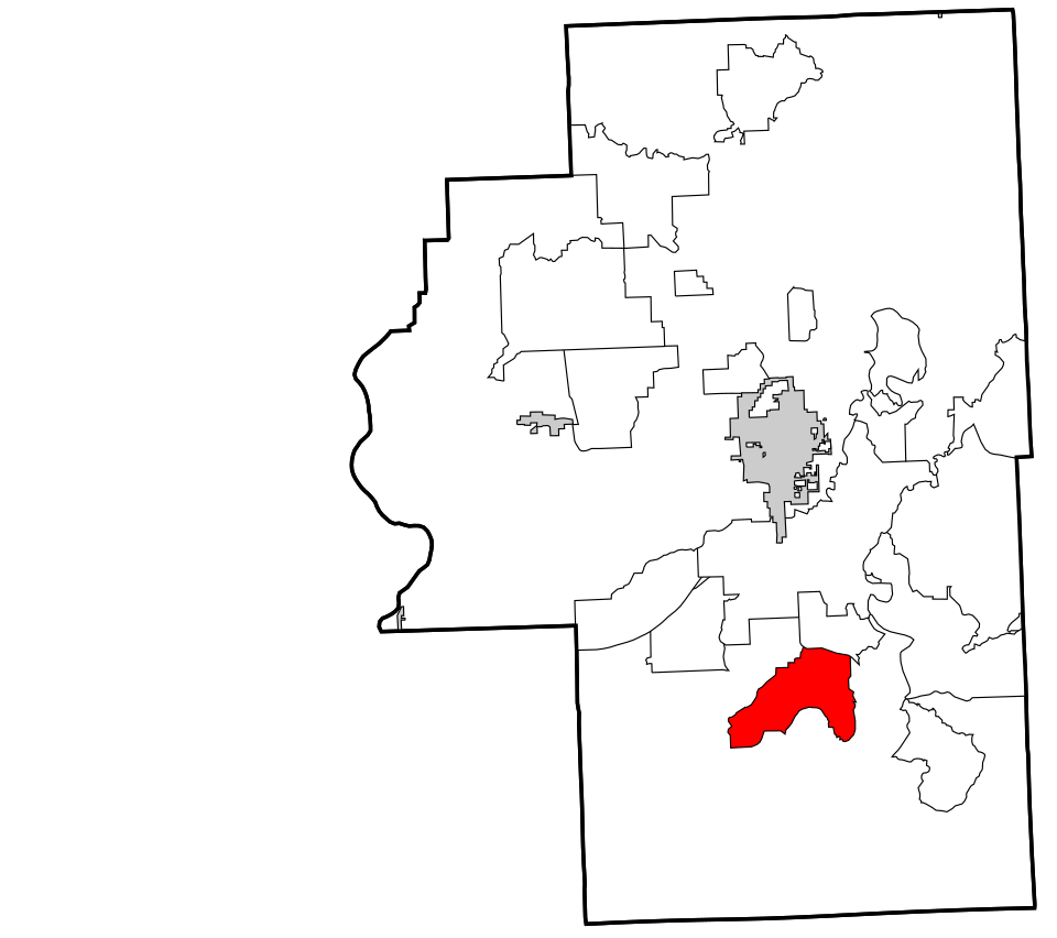Locator map of Pettit