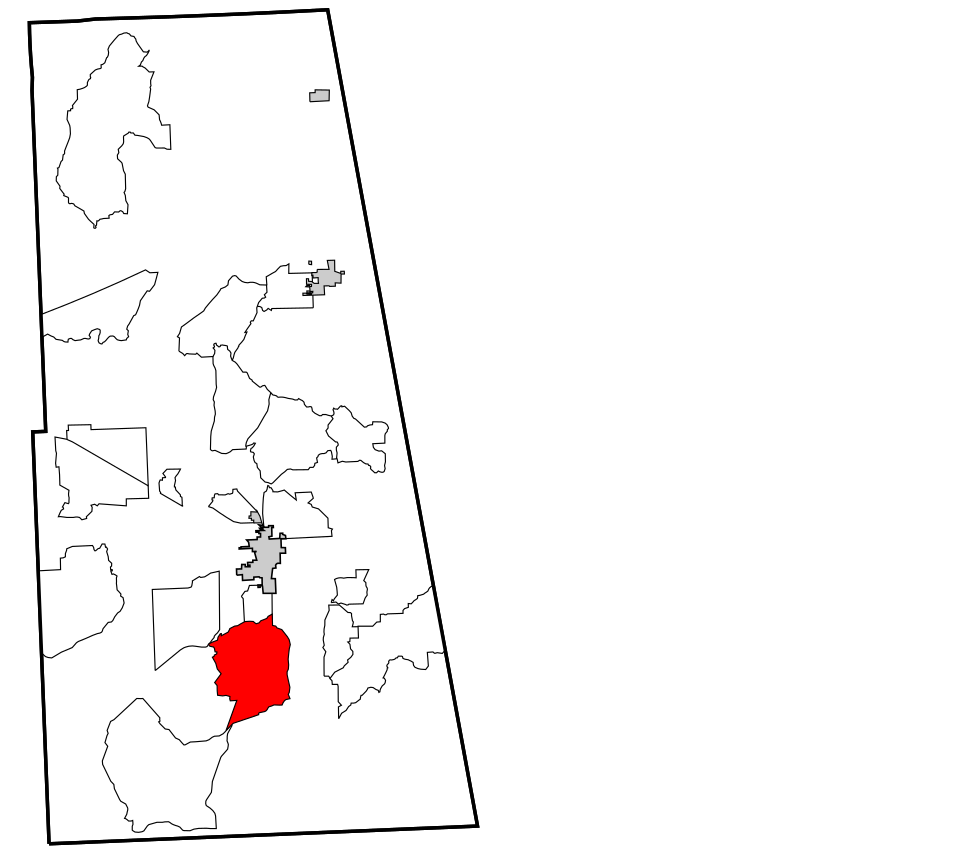 Locator map of Cherry Tree