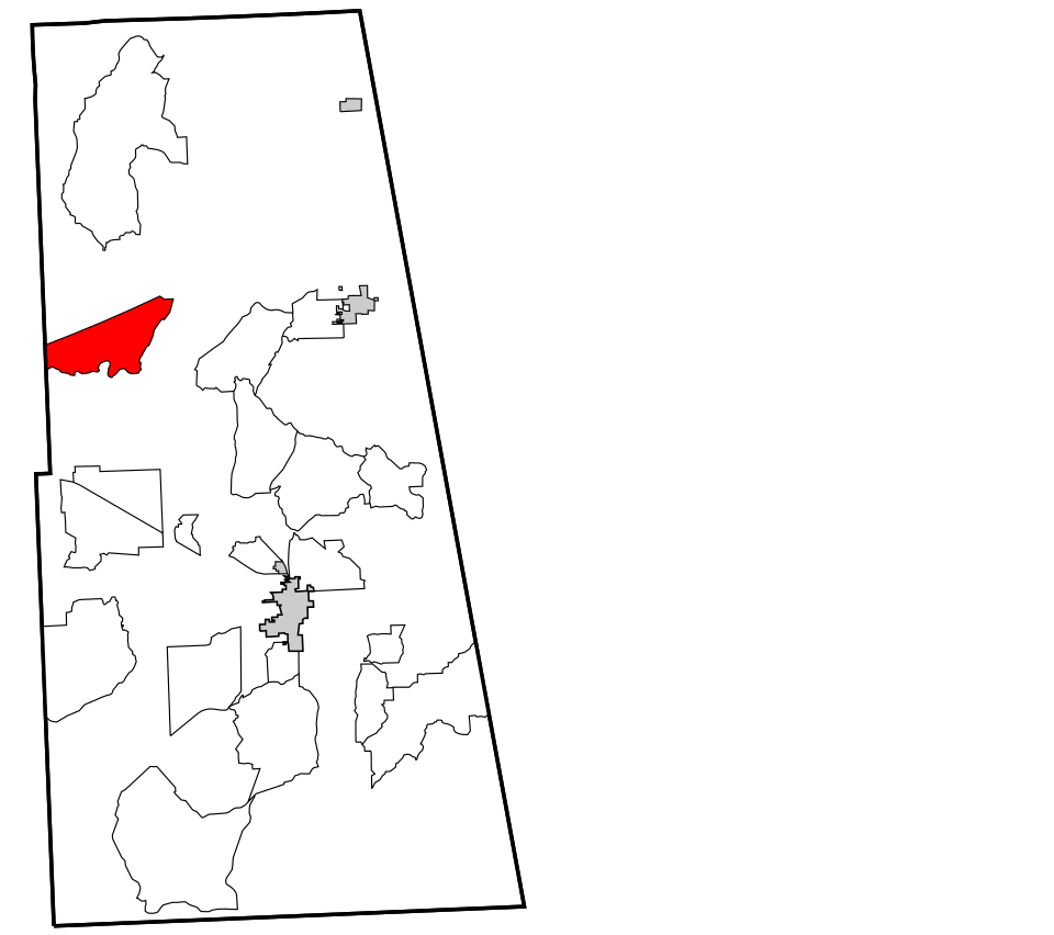 Locator map of Proctor