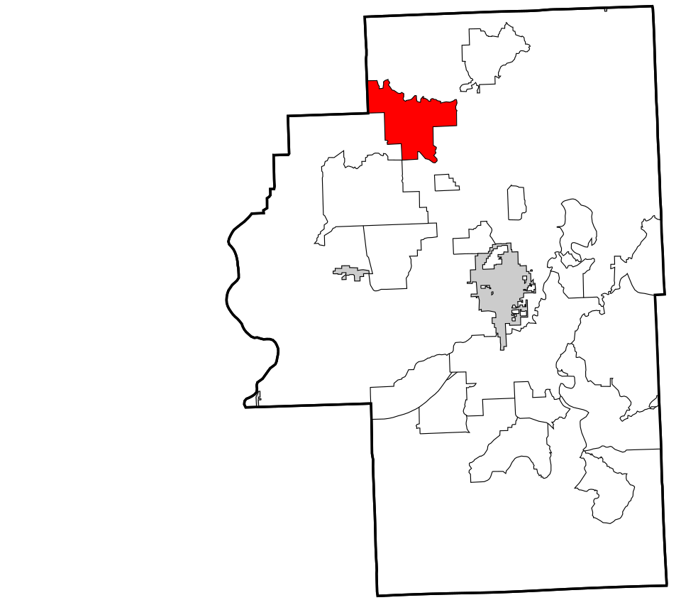 Locator map of Peggs
