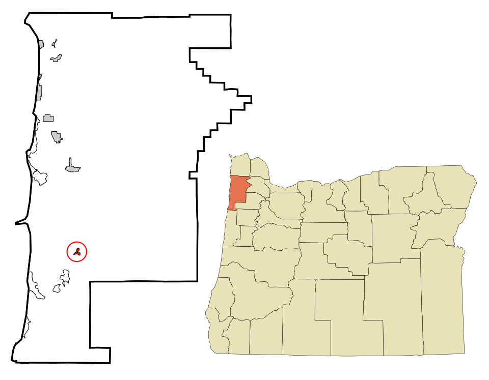 Locator map of Beaver