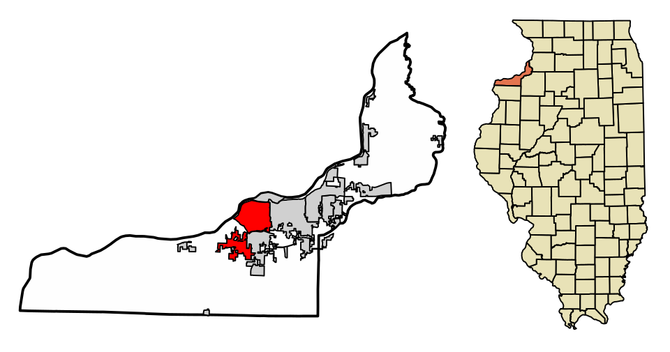 Locator map of Rock Island