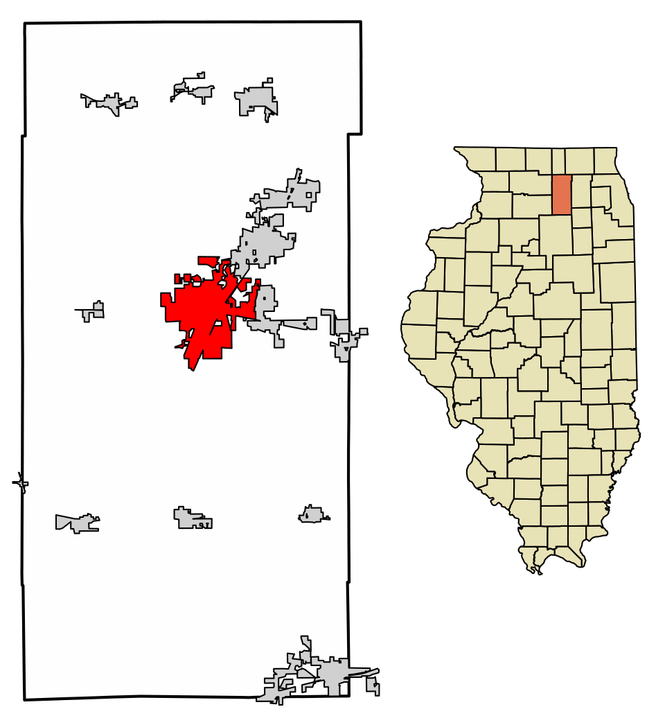 Map of DeKalb