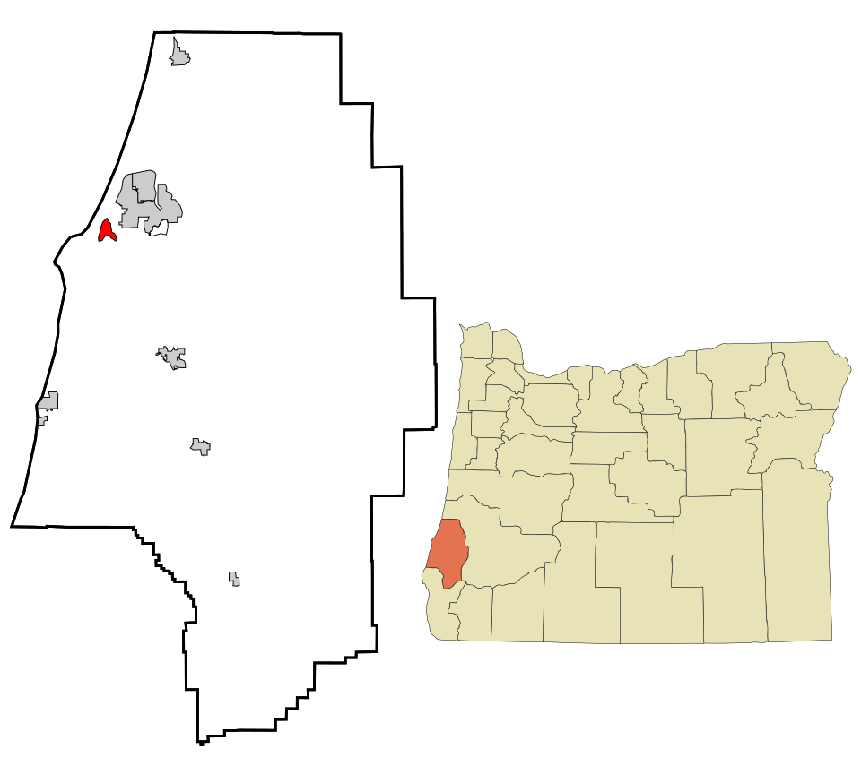 Locator map of Barview