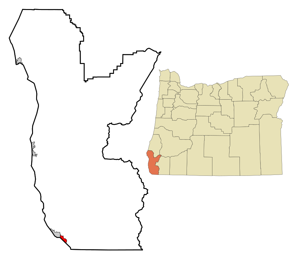 Locator map of Harbor