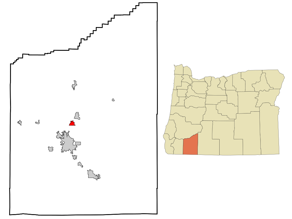 Locator map of White City