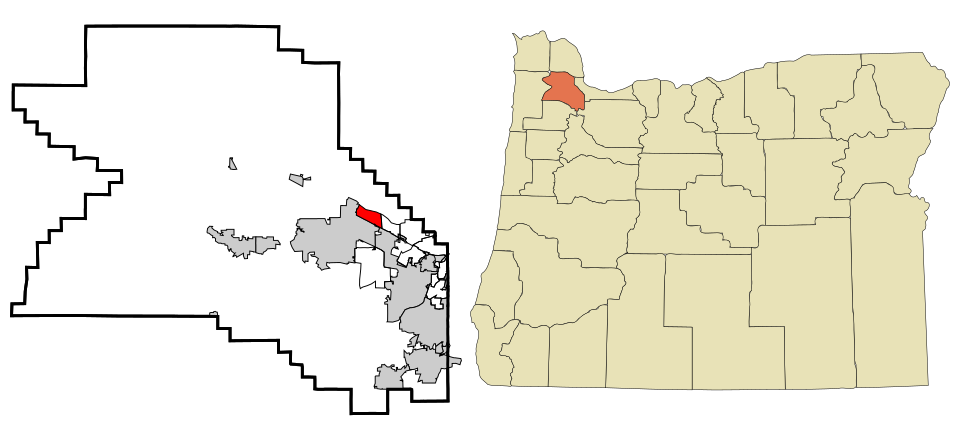Locator map of Rockcreek
