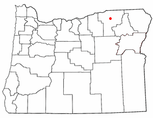 Locator map of Gopher Flats