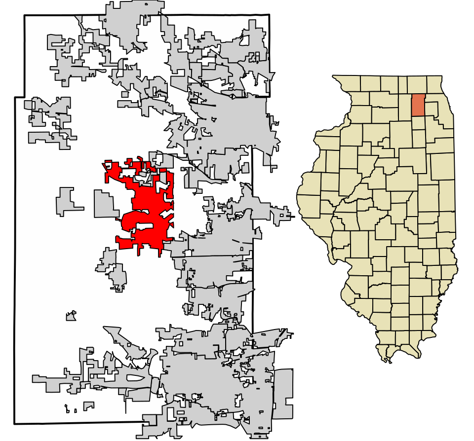 Map of Campton Hills